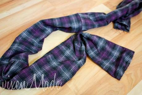 Flannel Infinity Scarf