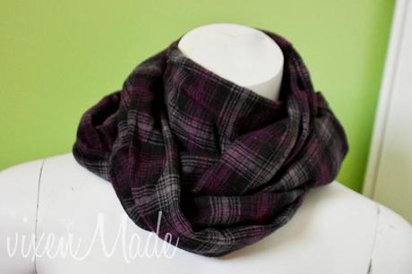 Flannel Infinity Scarf