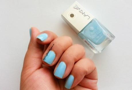 ♥ Lakme Absolute Nail Tint in Aqua Marine ~ Swatches ♥