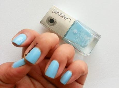 ♥ Lakme Absolute Nail Tint in Aqua Marine ~ Swatches ♥