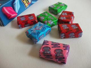 Fruit flavoured Jolly Rancher sweets in green apple, cherry, watermelon and blue raspberry flavour