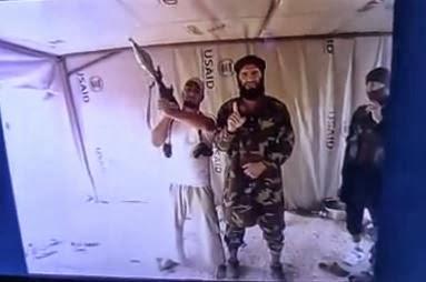 Photo Proof- al-Qaeda Inside U.S. Aid Tent (Video)
