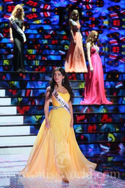Representing Russia was Miss Elmira Abdrazakova.