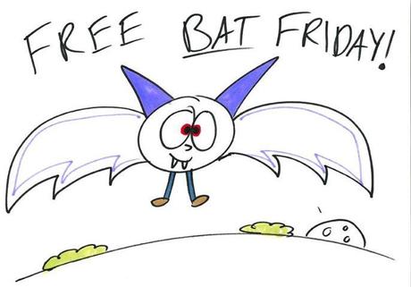 Photo: It's Free BAT Friday! Starting Monday, for a limited time, I want to draw a BAT for you! And to celebrate, today is FREE BAT FRIDAY! Leave a comment below to enter. One random winner will win a coupon code for a FREE Bat drawing when they're available on Monday... and since they'll be first in line, their bat drawing will be #1!
