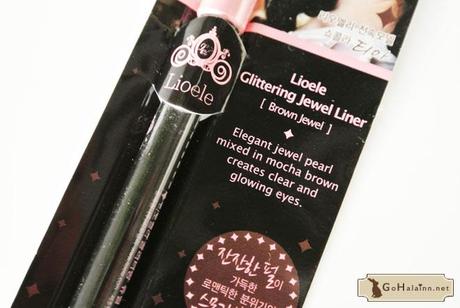 Lioele Glittering Jewel Liner 02 Brown Review