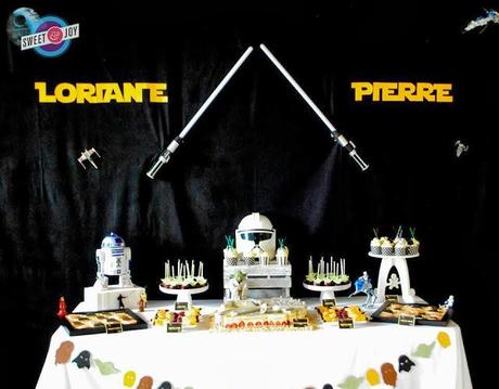 Star Wars Themed Wedding Table by Sweet and Joy