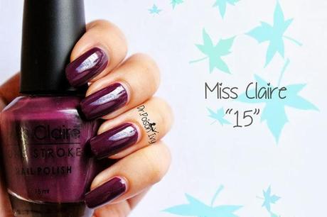 Miss Claire Polishes swatched
