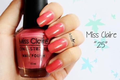Miss Claire Polishes swatched