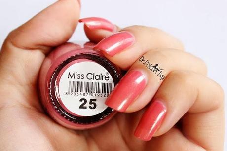 Miss Claire Polishes swatched