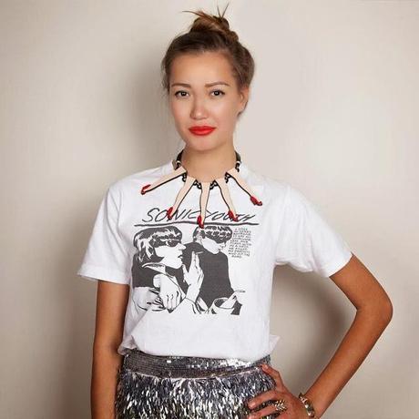 Crush Of The Day: Yazbukey Red Legs Necklace