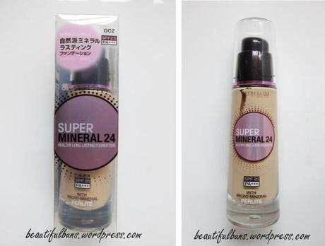 Maybelline Super Mineral 24 Foundation