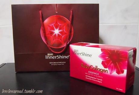 Brands InnerShine Ruby Collagen Essence Trail Review (Somewhat Sponsored to a certain extend)