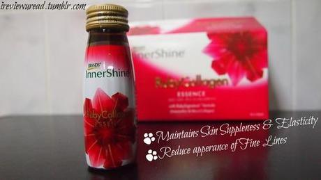 Brands InnerShine Ruby Collagen Essence Trail Review (Somewhat Sponsored to a certain extend)