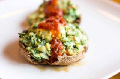 Meatless Monday Stuffed Portobellos Meatless Monday Stuffed Portobellos