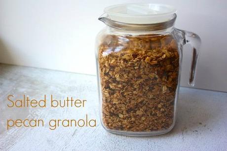 Salted butter pecan granola Salted butter pecan granola2_FeedMeDearly