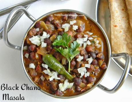 Kala Chana Masala | Black Chickpeas Curry