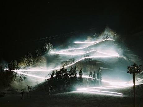 Candles in The Snow