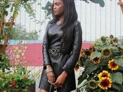 Today Wearing: Leather Dress (Look