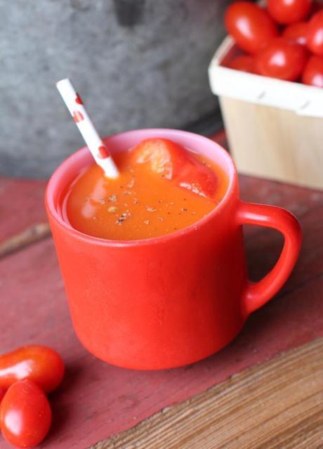 Juice of the Week: Last Sips of Summer Tomato Pepper Juice