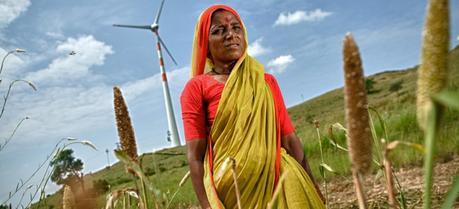 A $500 million ADB loan will build a power transmission system to deliver clean electricity from wind and solar power projects in Rajasthan to the state and national grids. (Credit: Asian Development Bank)