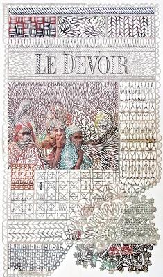 paper arts | lace newspapers