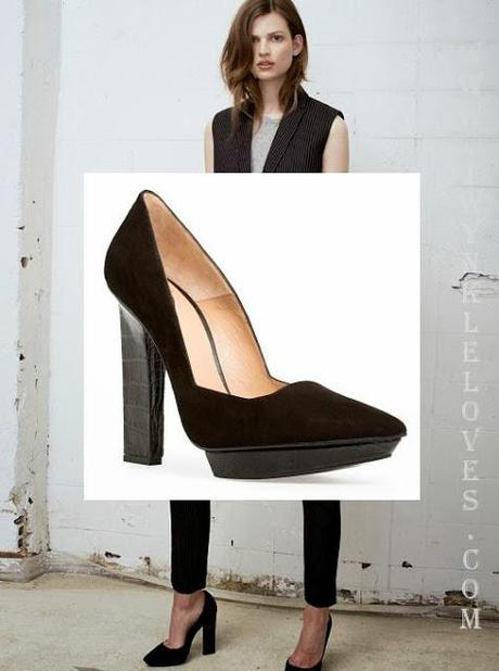 Pick Of The Day: Mango Combi Suede Stiletto Shoes (& A/W 2013 Lookbook)
