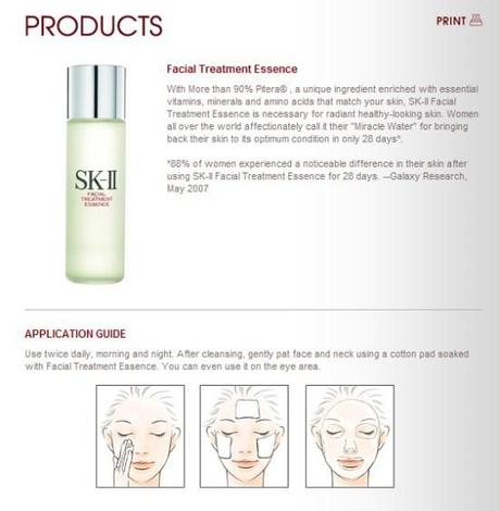 SK-II Facial Treatment Essence info