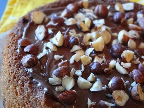 1 Year of Blogging: Cinnamon Nutella Cake
