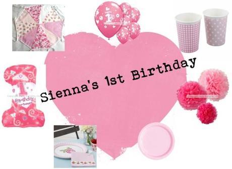 Sienna's first birthday