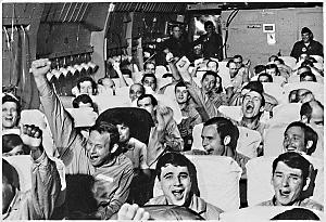 Viet Nam POWs Heading for Home. [courtesy Google Images]