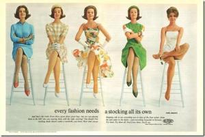 Vintage Stocking Ad