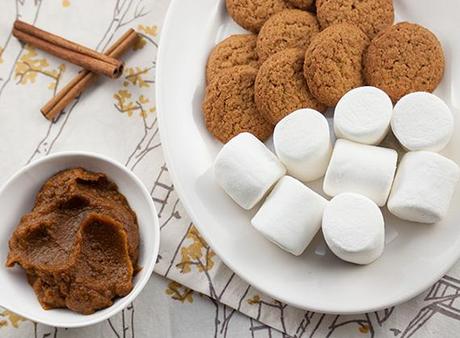 gingerbread pumpkin smores