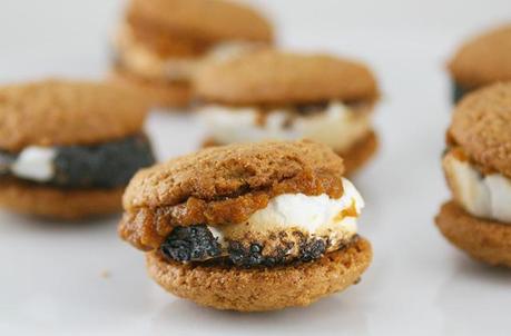 gingerbread pumpkin smores