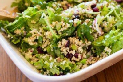 Bulgur, Kale and Cranberry Salad
