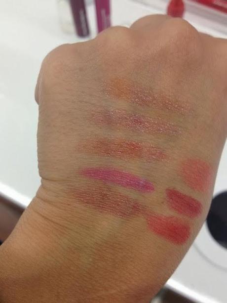 Pur Minerals Lip Gloss Sticks Swatches