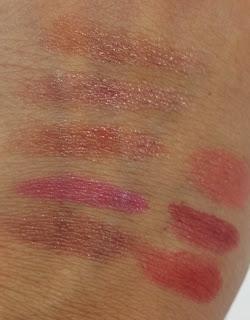 Pur Minerals Lip Gloss Sticks Swatches