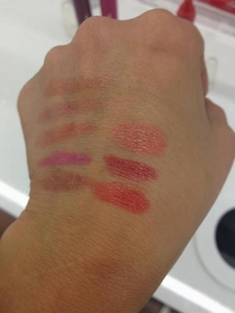 Pur Minerals Lip Gloss Sticks Swatches