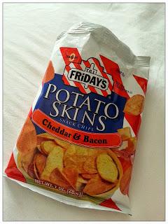 T.G.I. Friday's Cheddar and Bacon Potato Skins Snack Chips