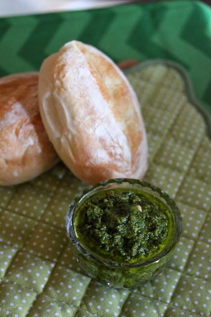 Vegan Basil Pesto Straight from the Garden