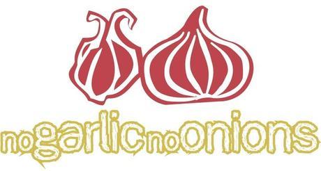 NoGarlicNoOnions Now on the App Store Logo NoGarlicNoOnions