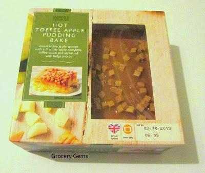 Review: M&S; Hot Toffee Apple Pudding Bake