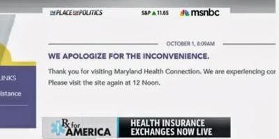 MSNBC Forced To Abandon ObamaCare Exchange Demonstration After Glitches (Video)