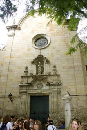 Sant Felip Church in Barcelona's Gothic Quarter