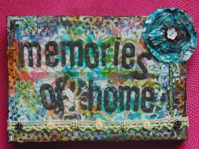 Memories of Home - Mixed Media House Series