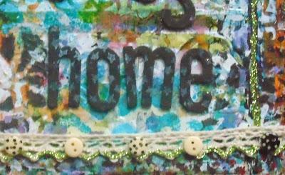 Memories of Home - Mixed Media House Series
