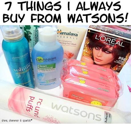 watsons-7-things-I-buy