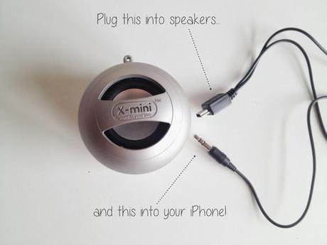 X - MINI CAPSULE SPEAKER.