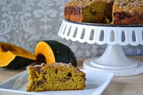 Kabocha Squash Coffee Cake