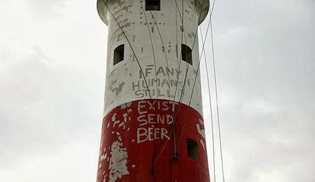 British Lighthouse Gets Post-Apocalyptic Paint Job