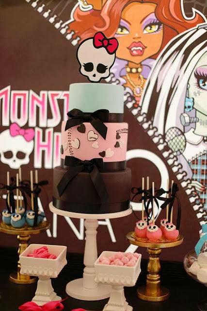 Fabulous Monster High Themed Party by Cakes by Sharon